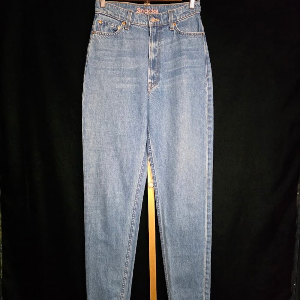 MOTHER SNACKS High Waisted Twizzy Skimp Delicious Memories Jeans 26